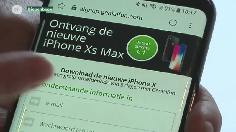 Politie waarschuwt voor valse sms