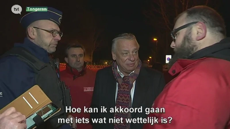 Patrick Dewael laat politie stakerspiketten opbreken in Tongeren