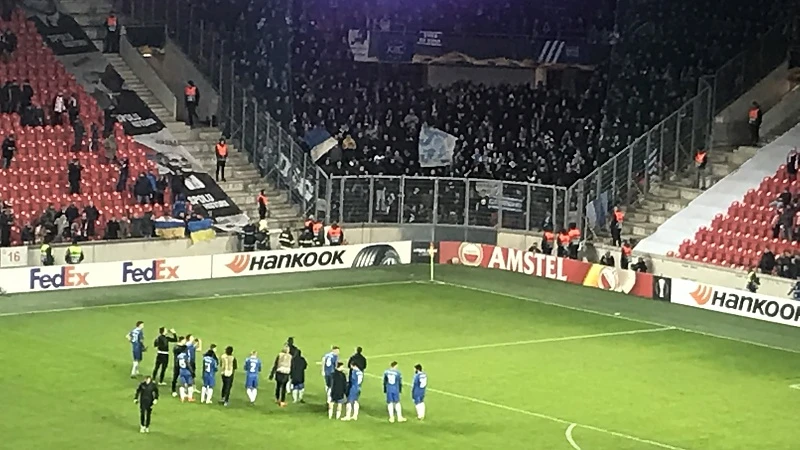 Racing Genk speelt 0-0 gelijk in Tsjechië, Pozuelo toegezongen bij invalbeurt