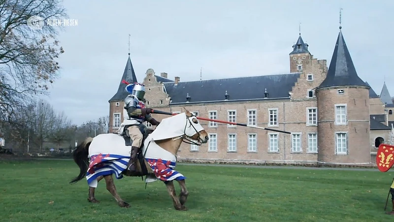 Een kasteel met ridders en jonkvrouwen speciaal voor jou