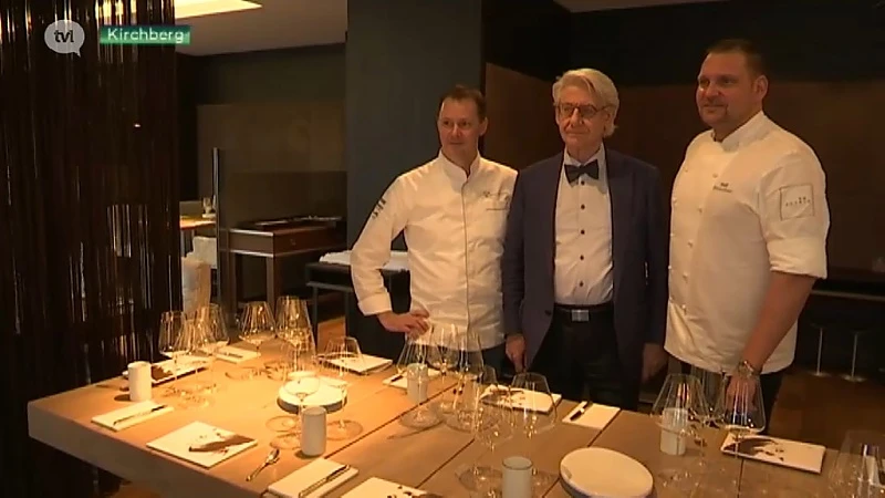Beste kok van Oostenrijk kookt met servies van Piet Stockmans