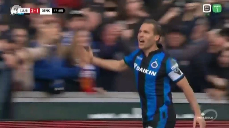 Club Brugge blaast titelstrijd nieuw leven in na zege tegen Genk