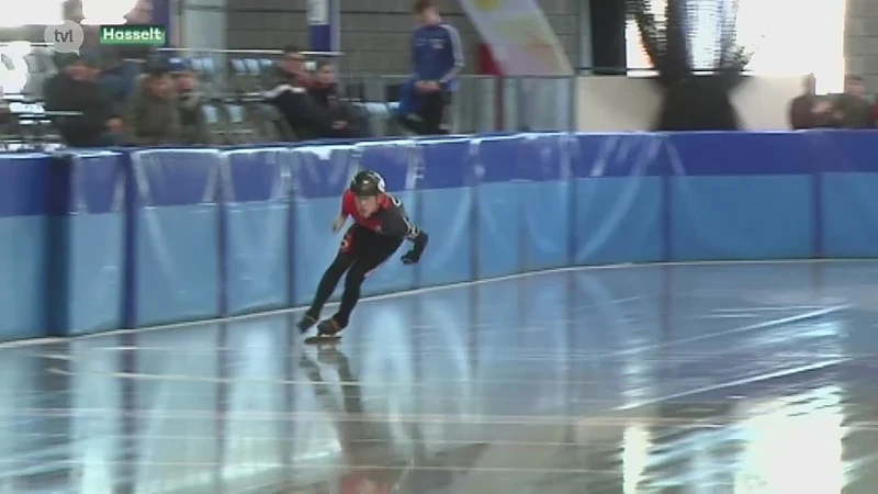 Ward Pétré plaatst zich in Hasselt voor het WK shorttrack