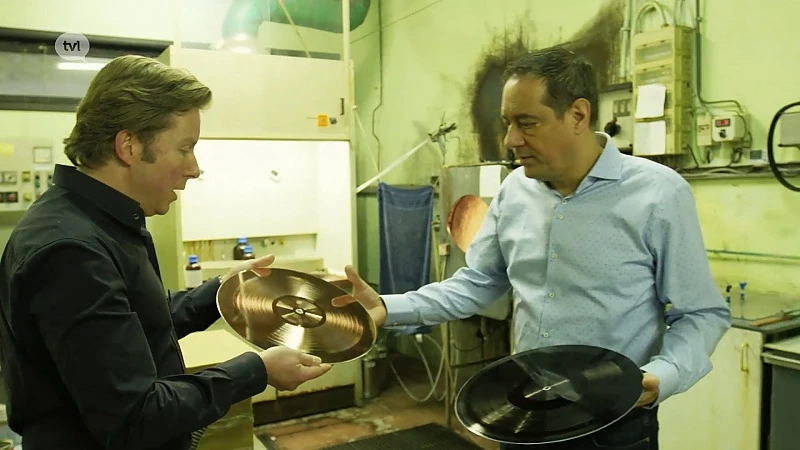Unieke vinylplatenfabriek