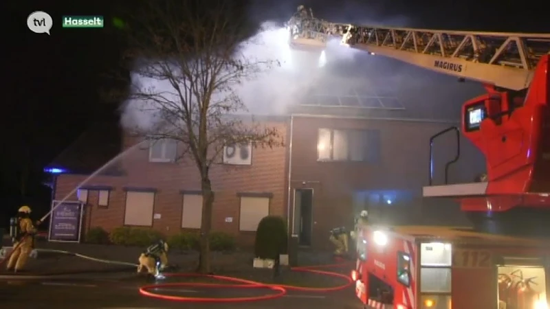 Twee woningen getroffen door brand in wellnesscomplex in Kiewit