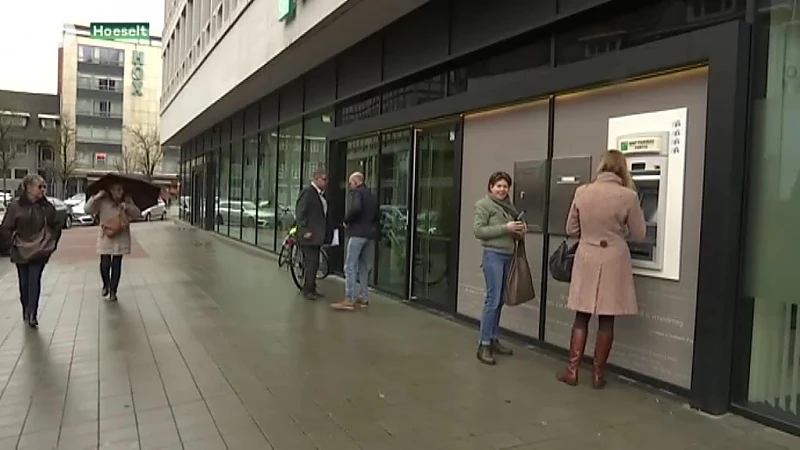 Nog slechts in de helft van Limburgse gemeenten kantoor van BNP Paribas Fortis