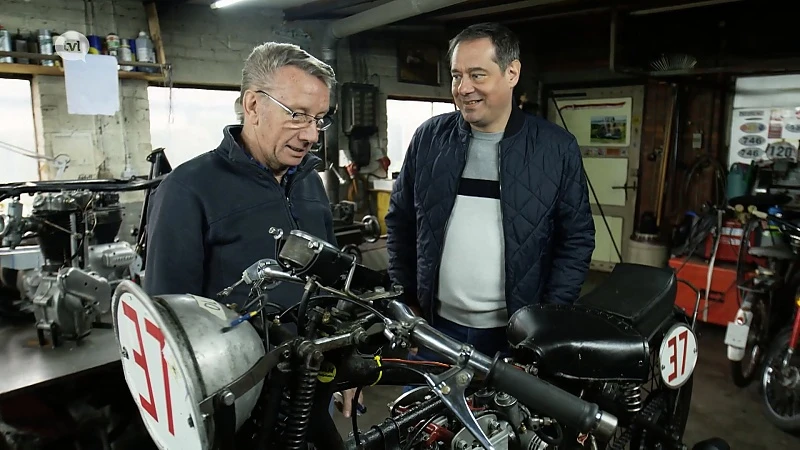 De classic motoren van Harrie
