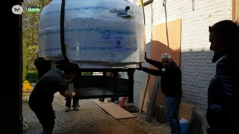 Spectaculaire beelden van pizza oven in nieuwe Giuliano restaurant in Genk
