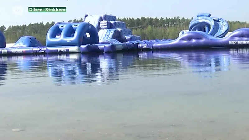 Aquapark Terhills nu al in de steigers voor mooie weer dat eraan komt