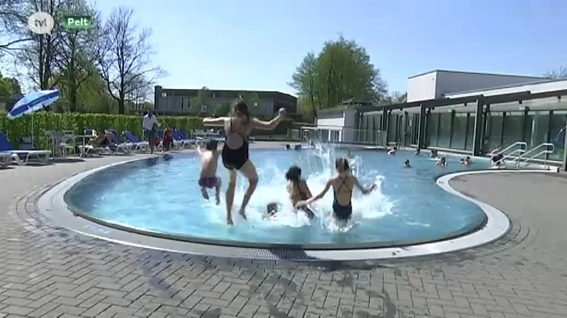 Openluchtzwembad Dommelslag nu al open