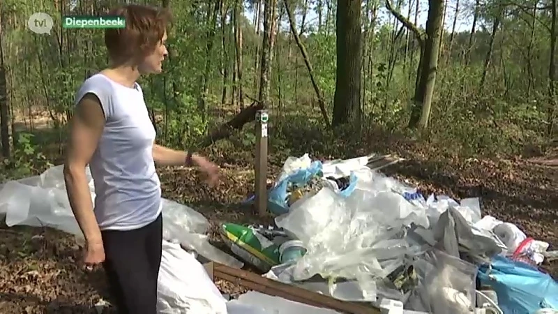 Sluikstorters dumpen rommel in top natuurgebied De Maten