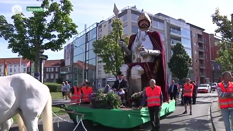Hasseltse Langeman komt uitzonderlijk buiten voor historische optocht van Maastricht