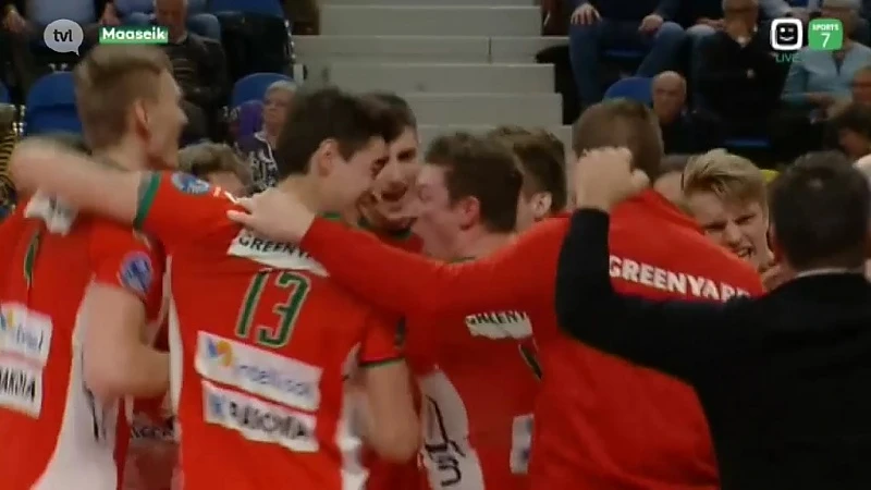 Maaseik neemt de leiding in titelfinale na zinderende tiebreak