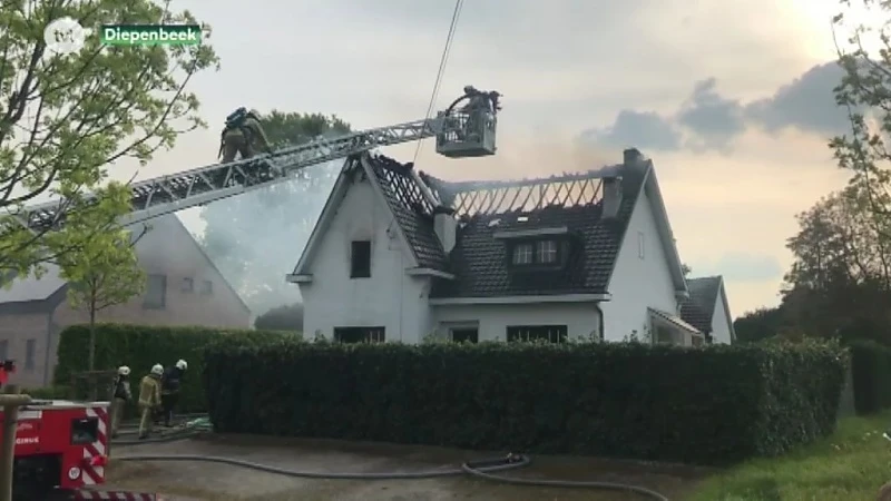 Batterij elektrische fiets veroorzaakt brand in Diepenbeek