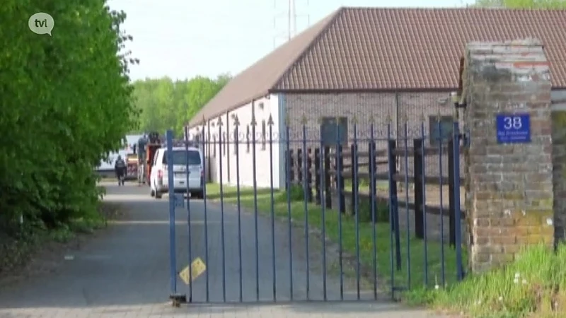 Drugslabo opgerold in hoeve in As