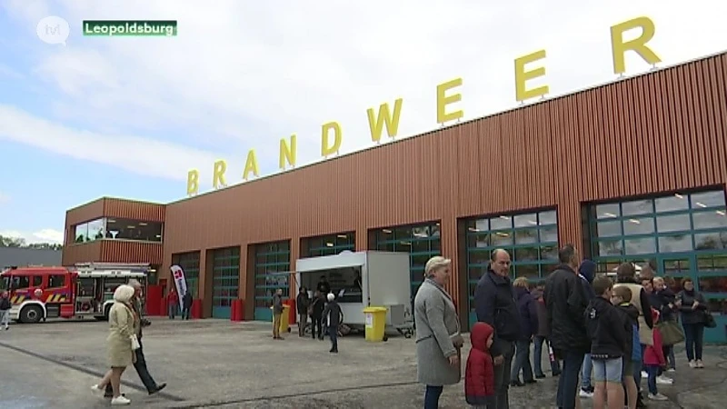 Kampenaren ontdekken nieuwe brandweerkazerne Leopoldsburg
