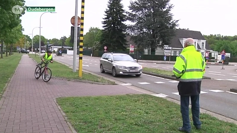 100 leerlingen leggen fietsexamen af in Oudsbergen