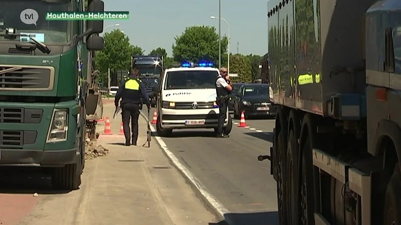 Fietser komt om het leven nadat ze omleiding bij wegenwerken negeert