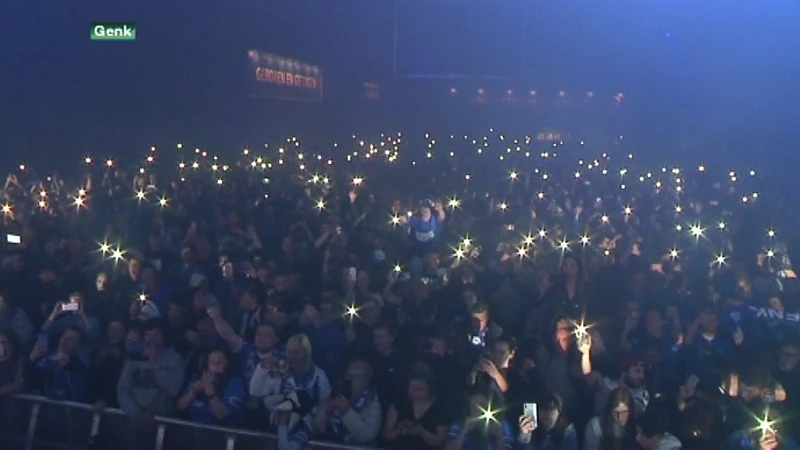 Racing Genk viert feest in Limburghal