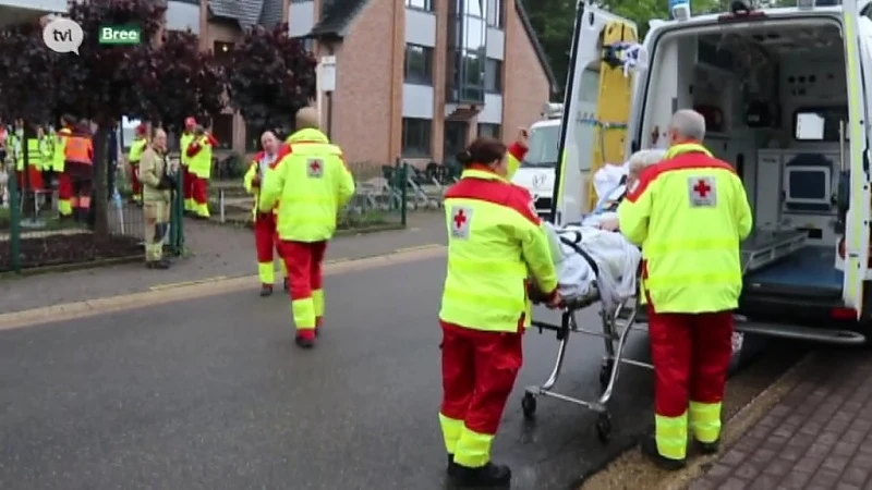 Rusthuis in Bree ontruimd na wateroverlast