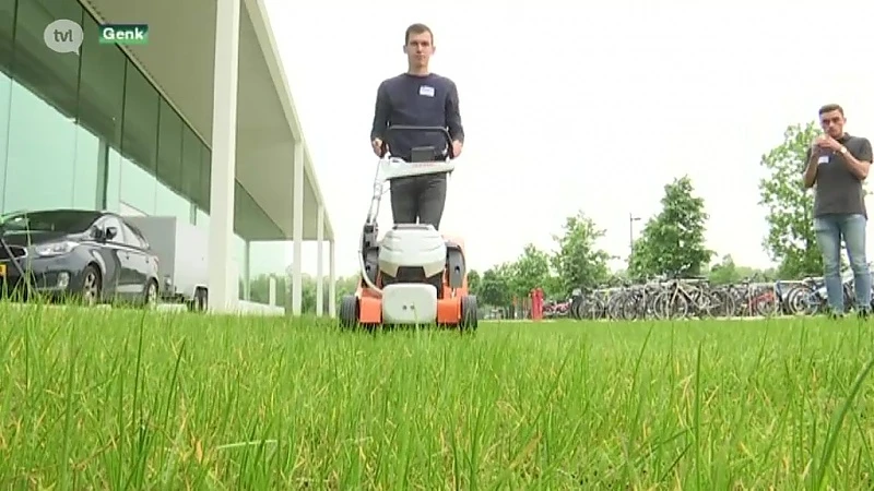 Leerlingen Don Bosco Helchteren ontwikkelen grasmaaier voor mensen met syndroom van Down