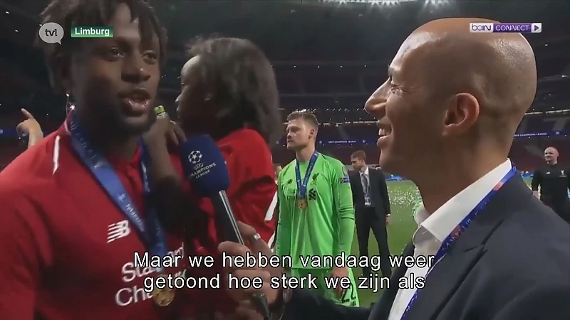 Origi helpt met doelpunt Liverpool mee aan CL-overwinning