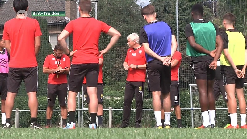Eerste training STVV. Brys: "Uitgekookt te werk gaan om spelers binnen te halen"