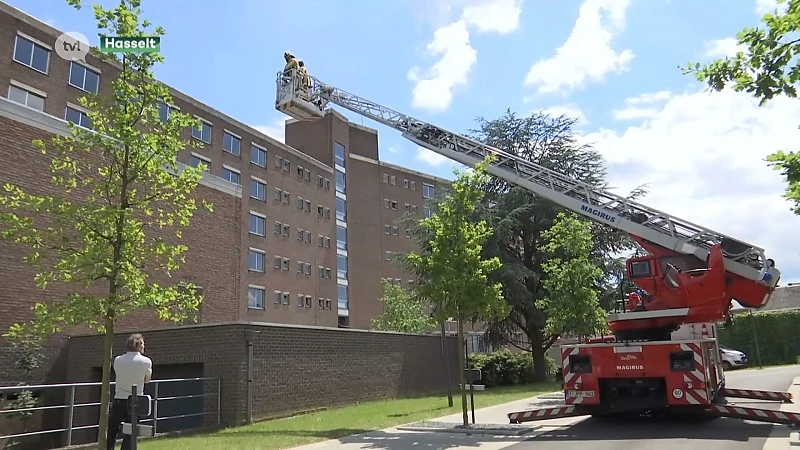 Jongeren stichten brand in leegstaand rustoord Zonnestraal in Hasselt