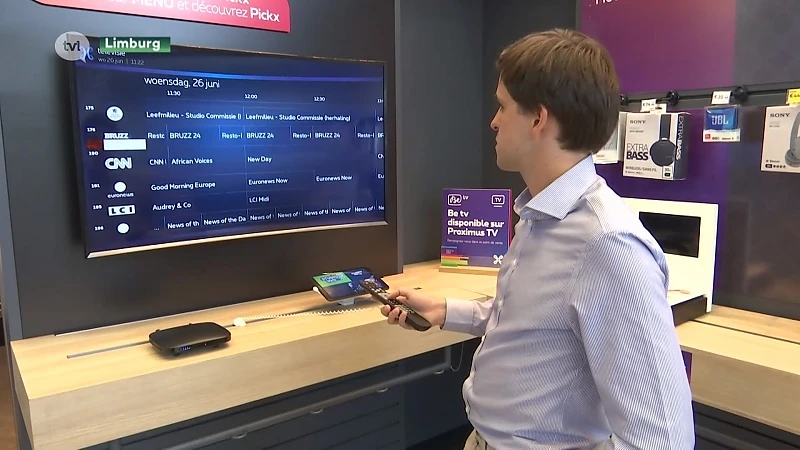 Proximus blundert met nummerwijziging van TV Limburg: problemen zijn intussen opgelost