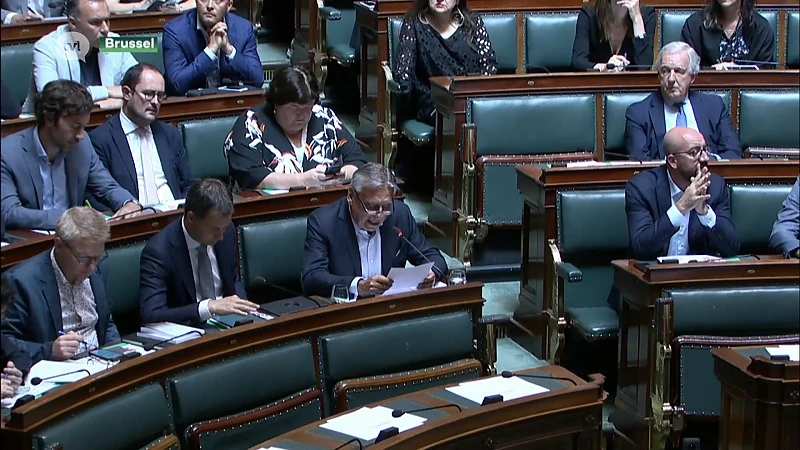 Patrick Dewael tijdelijk voorzitter van het parlement