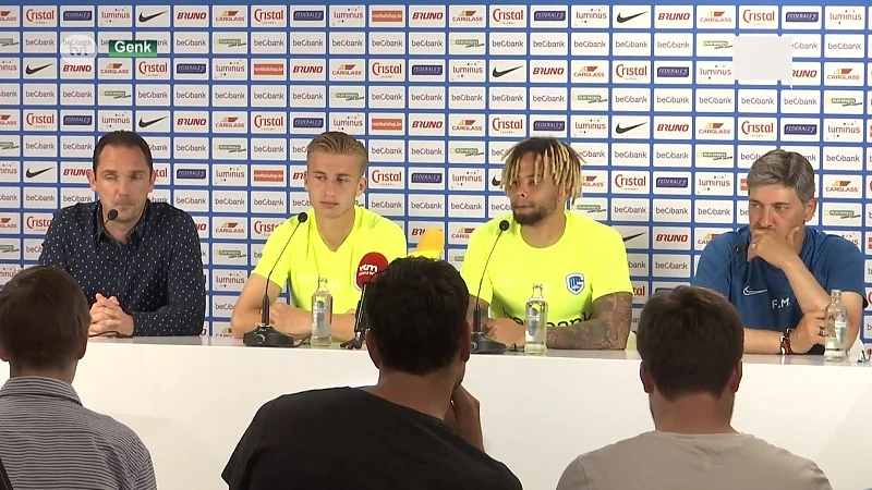 Racing Genk stelt aanwinsten voor