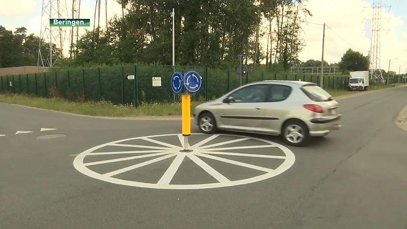 Kleinste rotonde van Vlaanderen wordt iets groter
