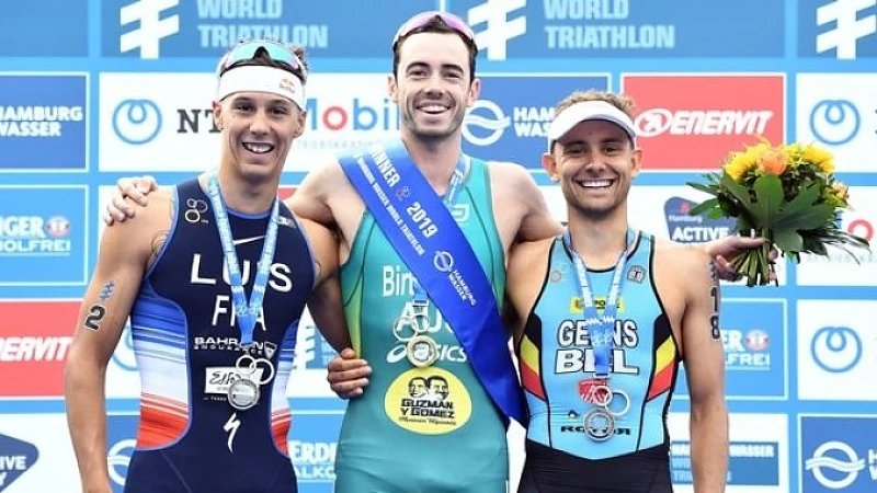Jelle Geens opnieuw op het podium bij World Triathlon Series