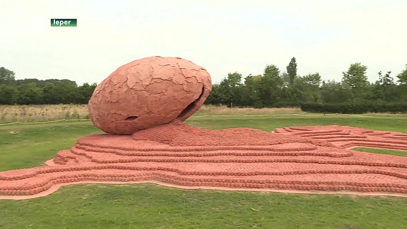 Permanente installatie Koen Vanmechelen over WO I in Ieper voorgesteld