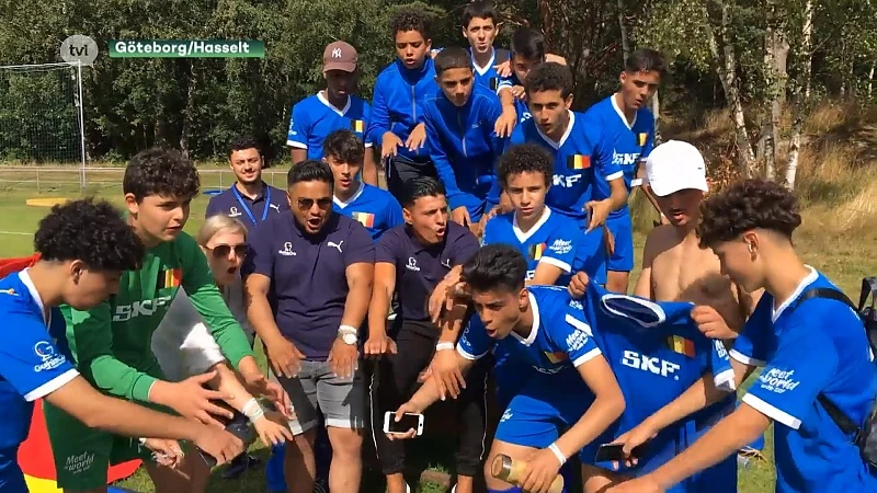 Limburgs team vertegenwoordigt België op internationaal voetbaltornooi