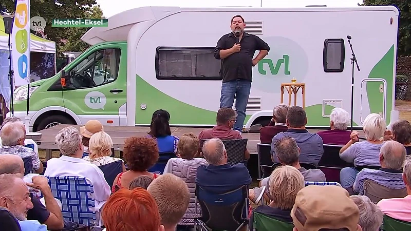 800 bezoekers voor TVL Zomervertellingen met Jeron Dewulf in Hechtel-Eksel