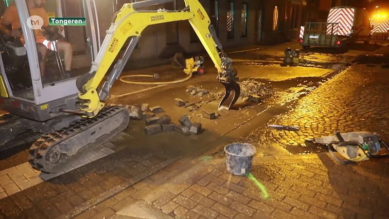 Waterlek in Tongeren zet honderd huizen droog