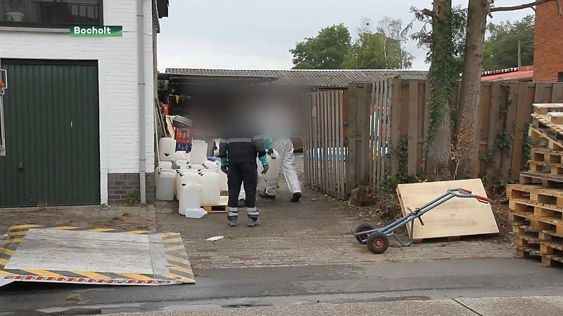 Drugslabo ontdekt bij gezin met jonge kinderen in Bocholt