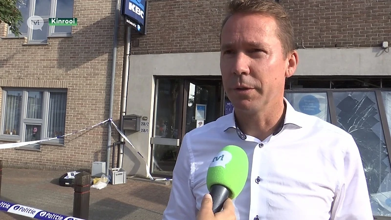 Burgemeester Brouns was zelf ooggetuige van plofkraak in Kinrooi