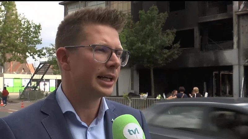 Burgemeester Thomas Vints (CD&V): "Verantwoordelijkheid van eigenaar gebouw om veiligheidsmaatregelen te nemen"