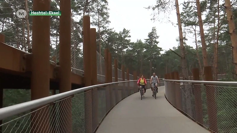 140.000 bezoekers in twee maanden voor Fietsen Door De Bomen