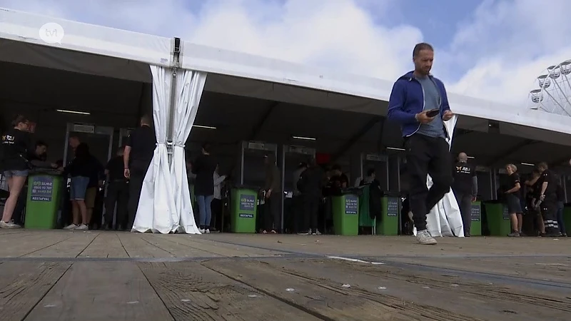 ''Ik kom speciaal vroeg naar de festivalweide om als eerste gebruik te maken van de propere wc's''