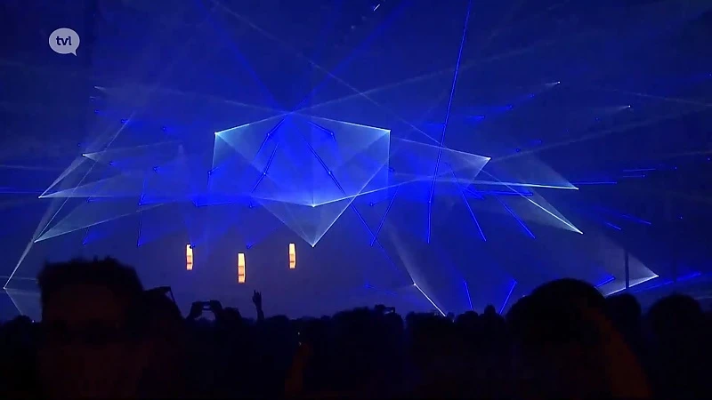 Pukkelpop breekt wereldrecord met 320 laserlichten