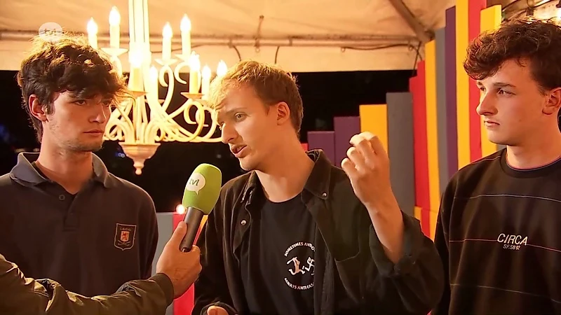 ''Na de set begon het publiek te applaudisseren, dat was cute''