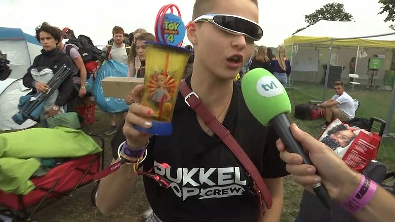 Heel wat festivalgangers gaan verkleed de weide op
