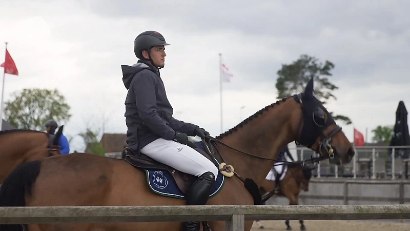 Nicola Philippaerts maanden uit na een zware val