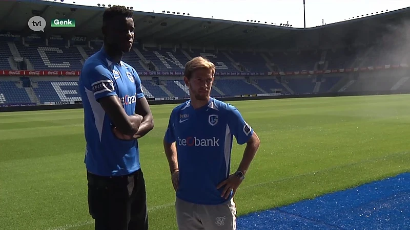 Racing Genk stelt Patrick Hrosovsky en Paul Onuachu voor