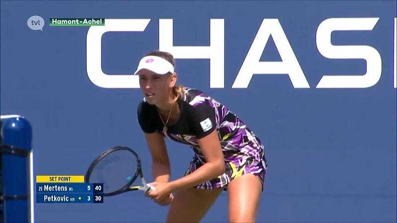Mertens naar tweede week US Open