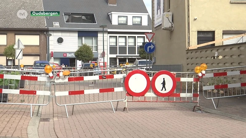 Weg in Oudsbergen afgesloten na scheur in woning