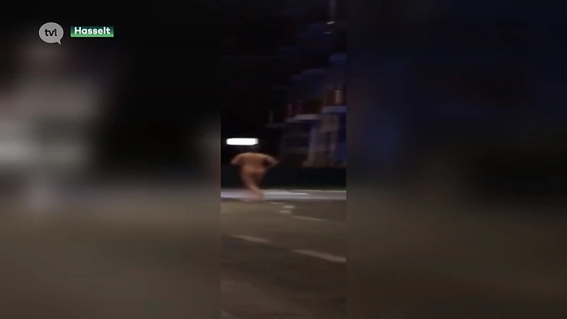 Politie pakt naakte jogger op in Hasselt